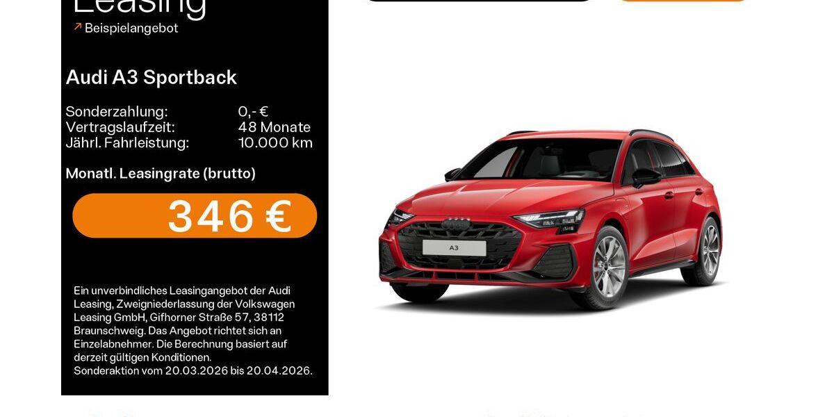 Audi A3 8.200 km 40.599 &euro; Hanau 63452