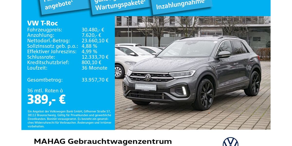 VW T-Roc 26.831 km 30.480 &euro; München 80935