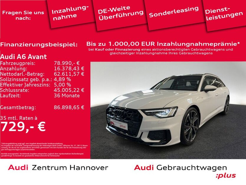 Audi A6 6.999 km 78.990 € Hannover 30179