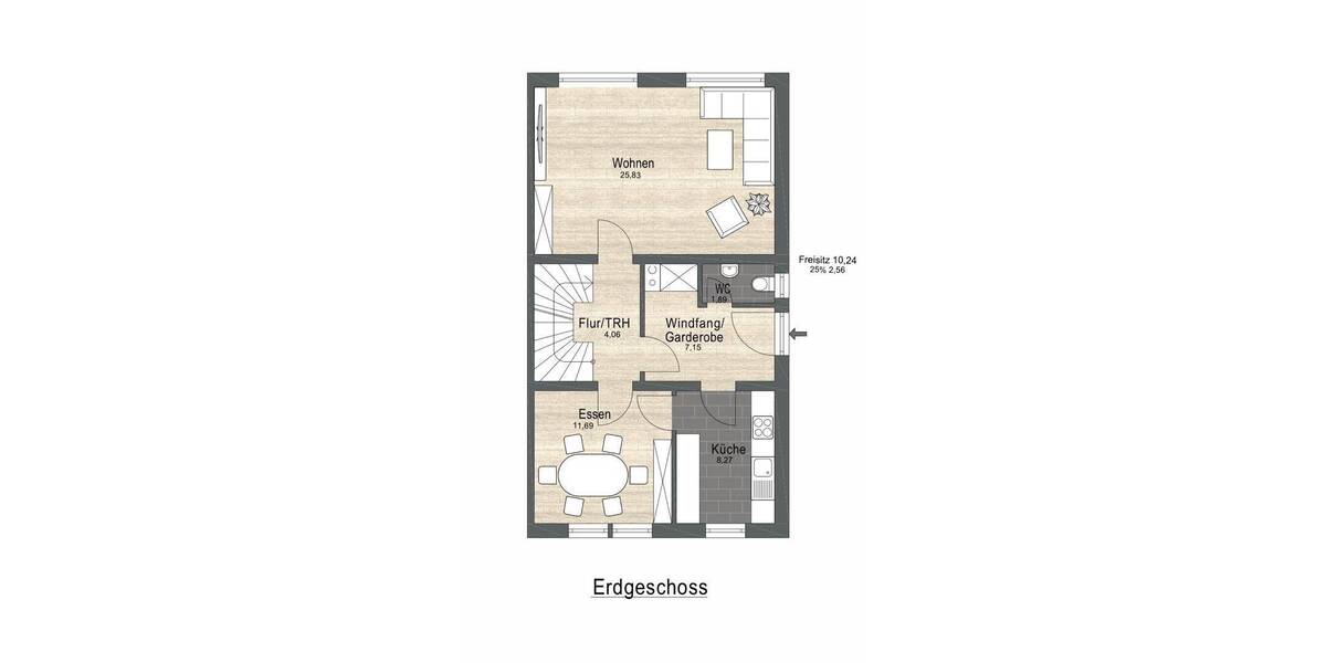 Doppelhaushälfte Rothenburg ob der Tauber Rothenburg - 6 Zimmer, 152 m&sup2;, 429.000&euro; | Angebot:26499723
