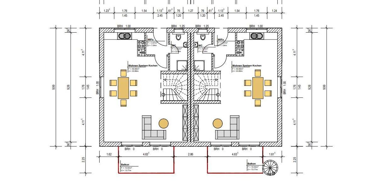 Doppelhaushälfte Fulda Aschenberg - 6 Zimmer, 155 m&sup2;, 437.000&euro; | Angebot:27098033