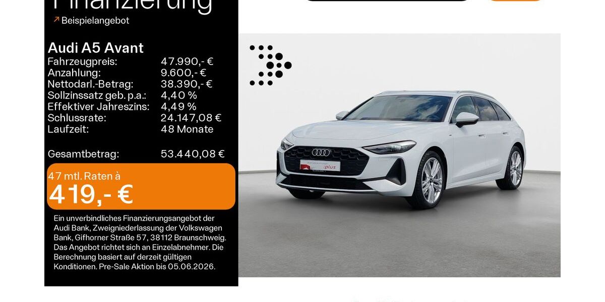 Audi A5 14.386 km 47.990 &euro; Coburg 96450