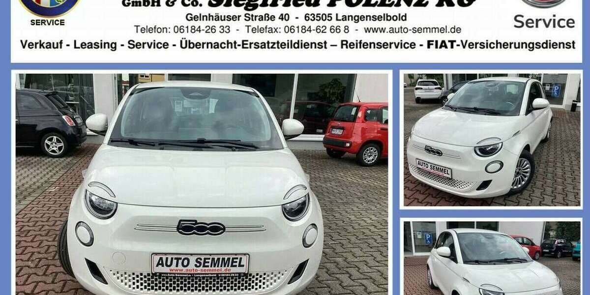 Fiat 500e 25.620 km 14.850 &euro; Langenselbold 63505