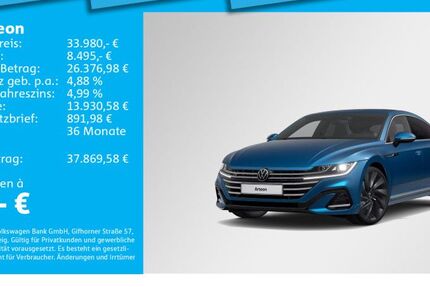 VW Arteon 35.414 km 33.980 € Dachau 85221