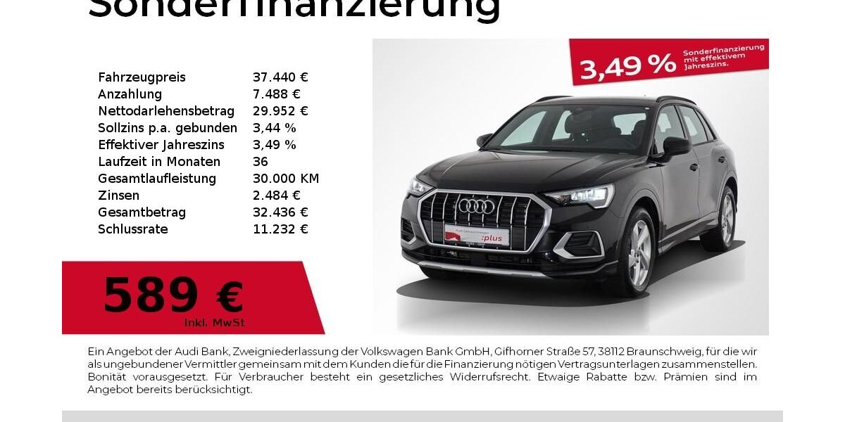 Audi Q3 28.951 km 34.940 &euro; Nürnberg 90441