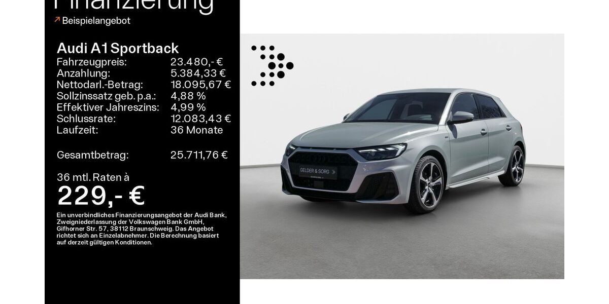 Audi A1 19.200 km 23.480 &euro; Sand am Main 97522