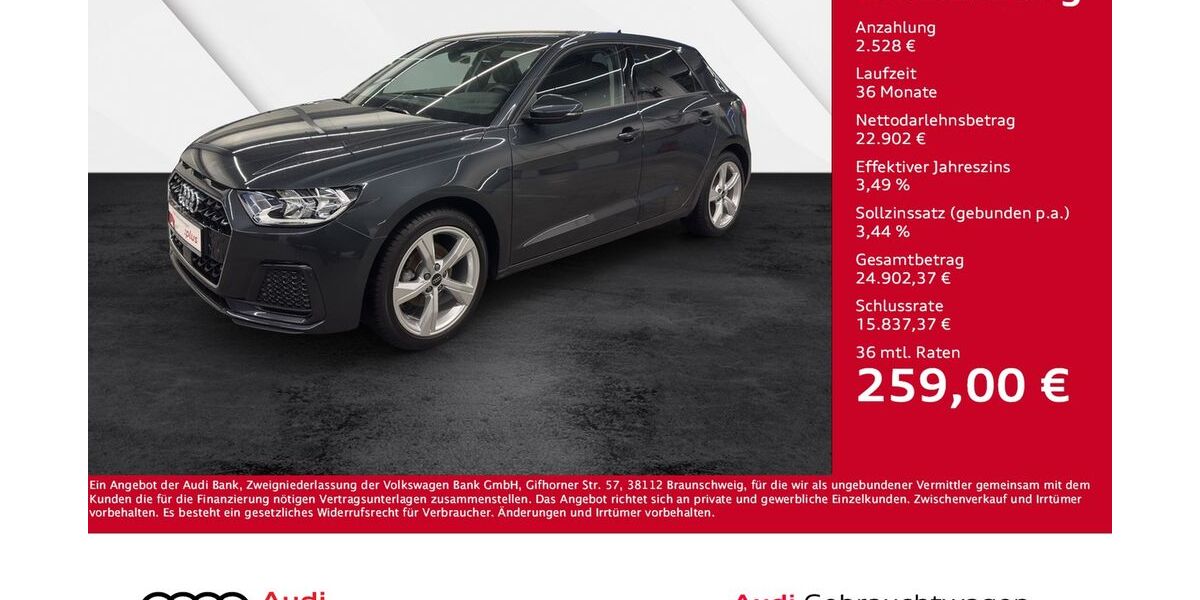 Audi A1 6.864 km 24.730 &euro; Giessen 35394