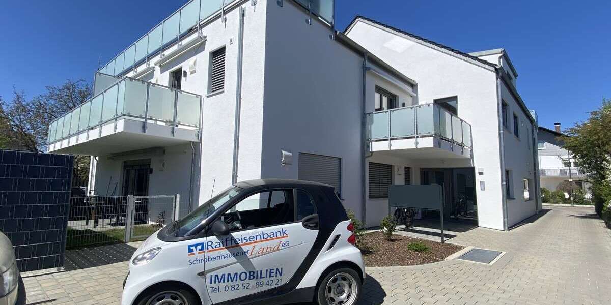 Etagenwohnung Schrobenhausen - 4 Zimmer, 102 m&sup2;, 1.330&euro; | Angebot:26376805