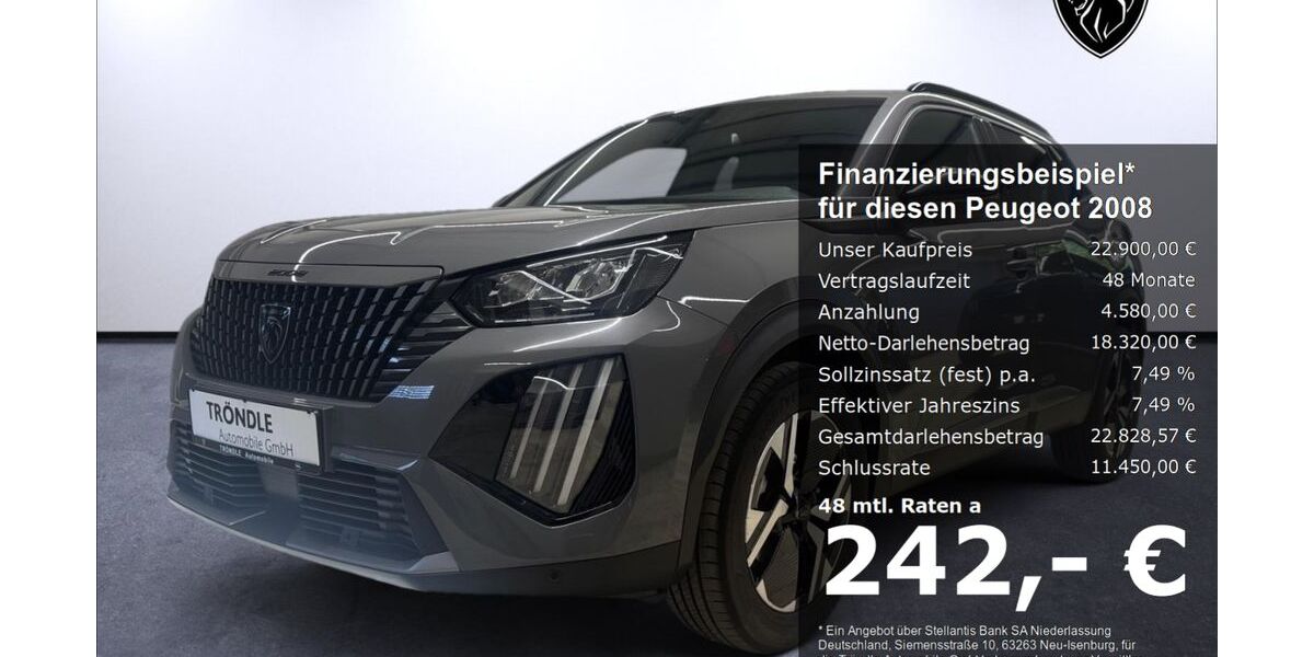 Peugeot 2008 21.400 km 22.900 &euro; Lörrach 79541