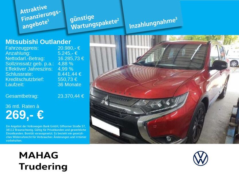 Mitsubishi Outlander 20.593 km 20.980 € München 81825