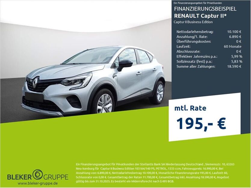 Renault Captur 22.210 km 16.990 € Borken 46325