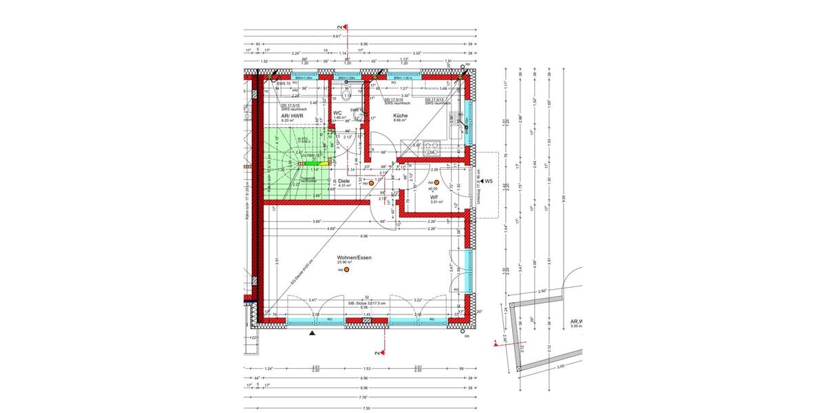 Reihenhaus Osnabrück Nahne - 6 Zimmer, 130 m&sup2;, 1.430&euro; | Angebot:25883966
