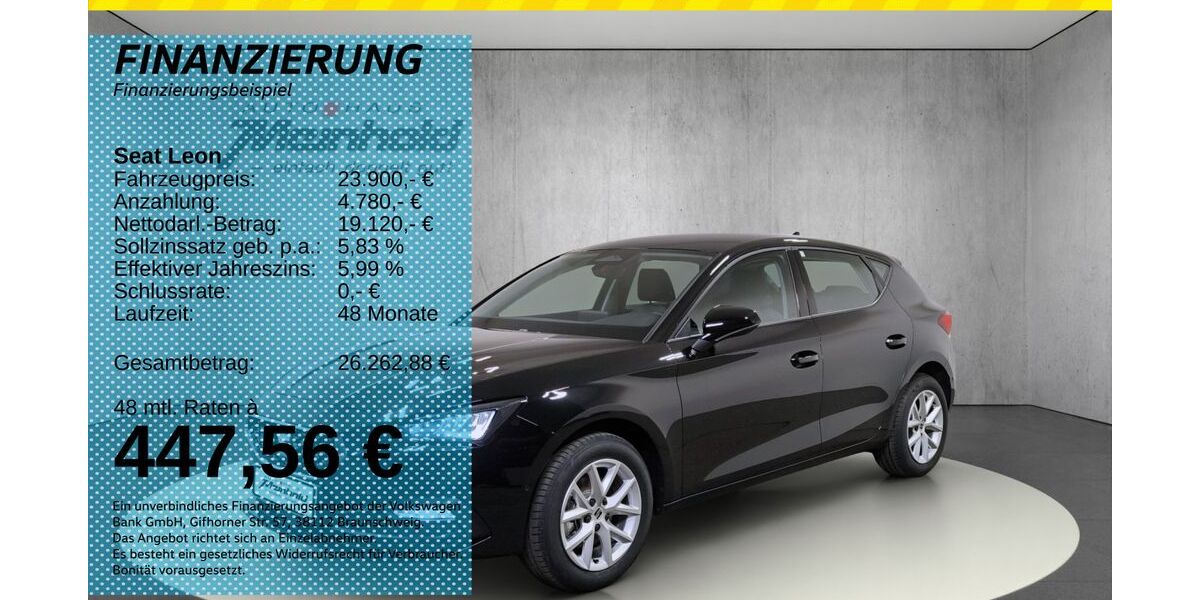 Seat Leon 1.010 km 23.900 &euro; Auerbach/Rebesgrün 08209