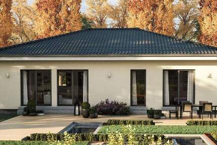 Modernes Effizienzhaus 55 - Bungalow mit ca. 1.090 m² Grundstück 3 zimmer
