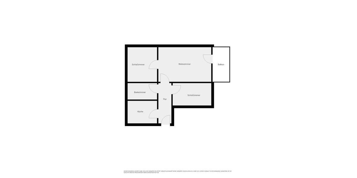 Etagenwohnung Zarrentin am Schaalsee - 3 Zimmer, 62 m&sup2;, 480&euro; | Angebot:25491466