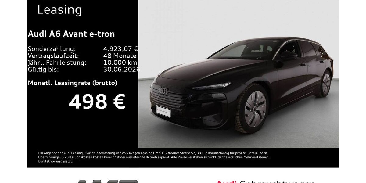 Audi A6 e-tron 14.390 km 57.980 &euro; Borna 04552