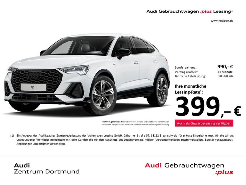 Audi Q3 9.620 km 47.511 € Dortmund 44143