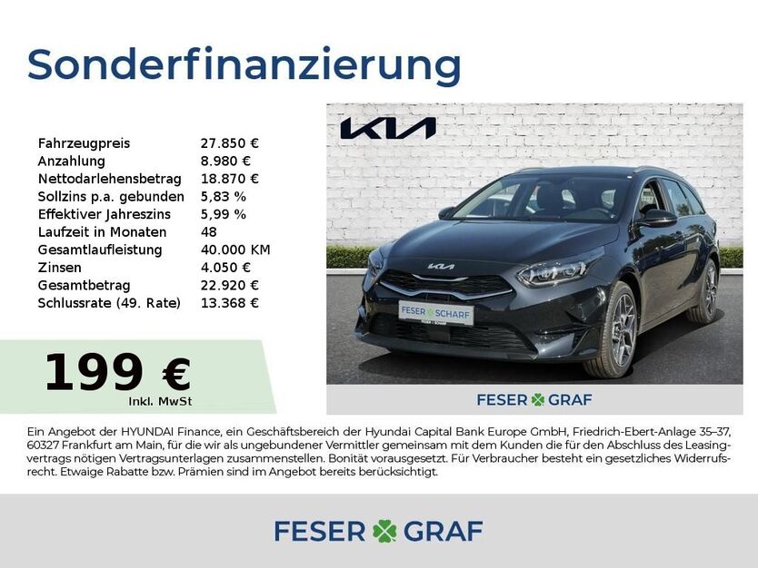 Kia ceed Sportswagon 5.950 km 27.850 € Hallstadt 96103