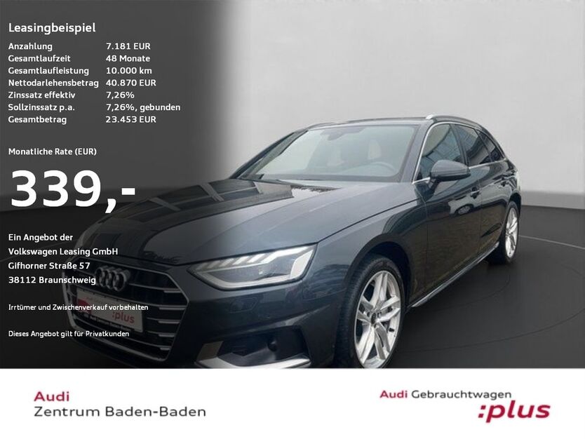 Audi A4 32.137 km 40.440 € Baden Baden 76532