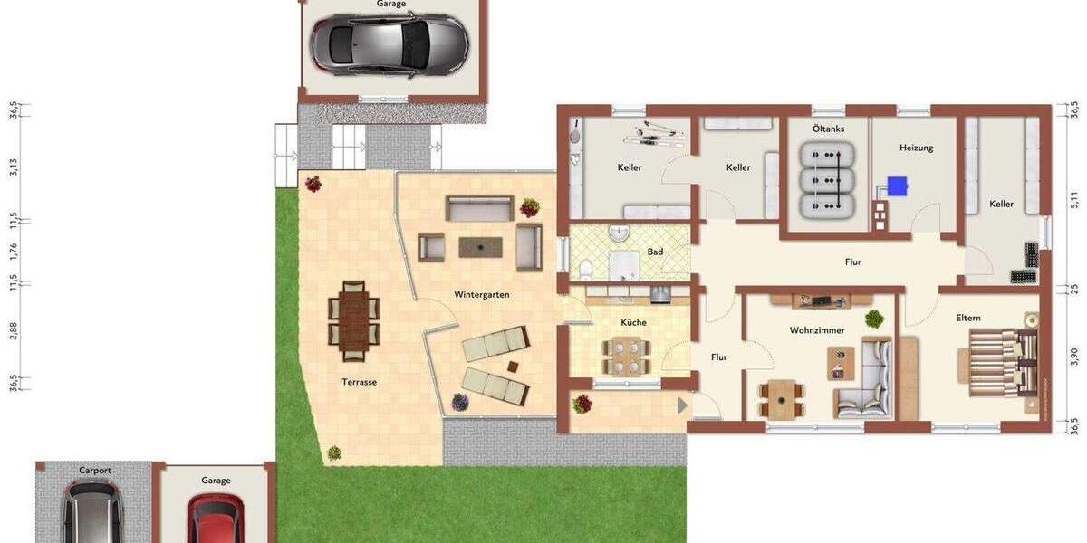 Mehrfamilienhaus, Wohnhaus Johanniskirchen - 1 Zimmer, 282 m&sup2;, 417.000&euro; | Angebot:25705819