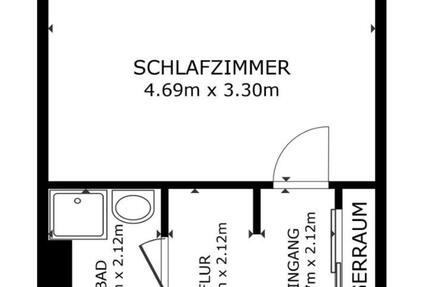 City-Single Wohnung-Direkt am alten PosthofBorngasse zimmer