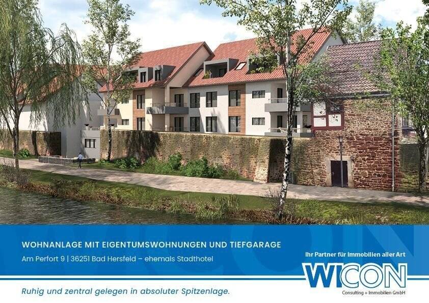 Etagenwohnung Bad Hersfeld - 2 Zimmer, 56 m&sup2;, 293.000&euro; | Angebot:25732128