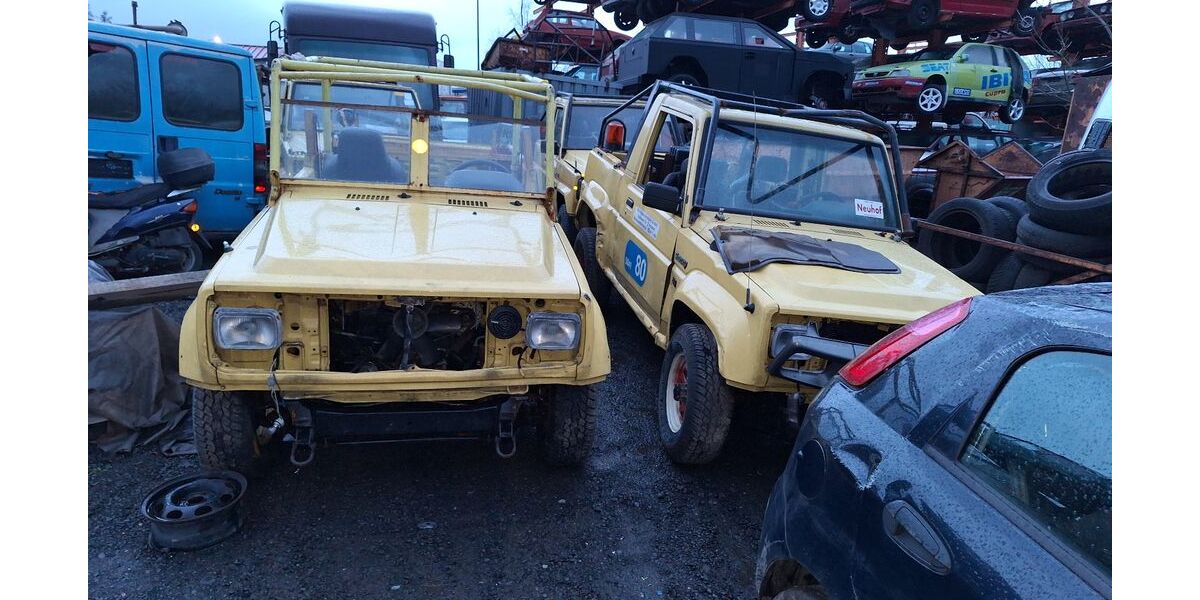 Daihatsu Rocky/Fourtrak 39.455 km 800 &euro; Neuhof/Dorfborn 36119