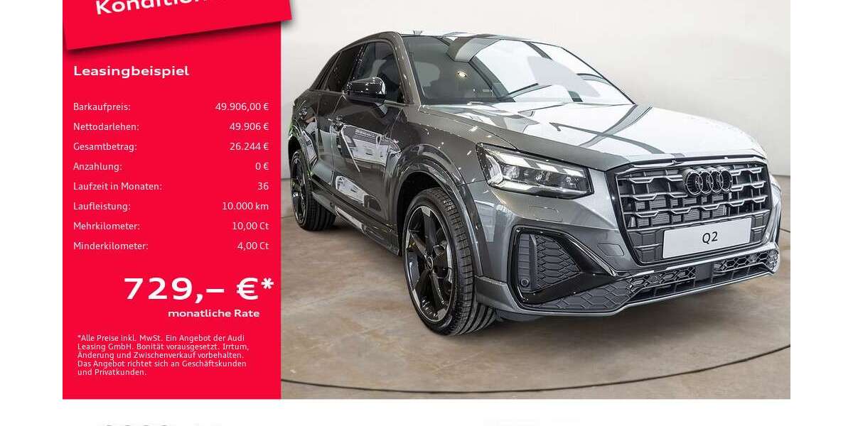 Audi Q2 4.000 km 49.906 &euro; Potsdam 14482