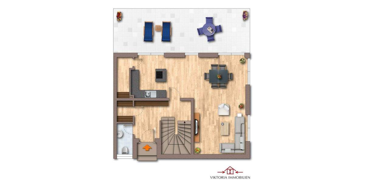 Doppelhaushälfte Kronberg im Taunus Oberhöchstadt - 5 Zimmer, 187 m&sup2;, 1.020.000&euro; | Angebot:25531585