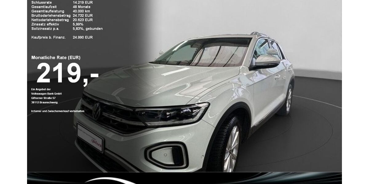 VW T-Roc 40.161 km 24.670 &euro; Baden-Baden 76530