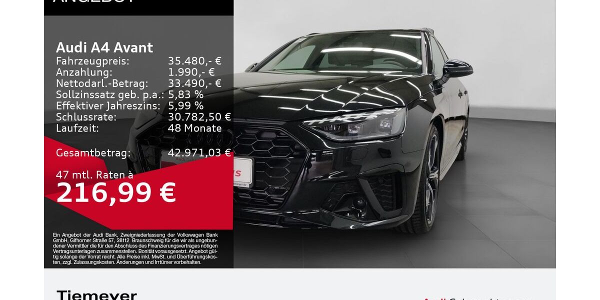 Audi A4 30.297 km 35.480 &euro; Bochum 44809