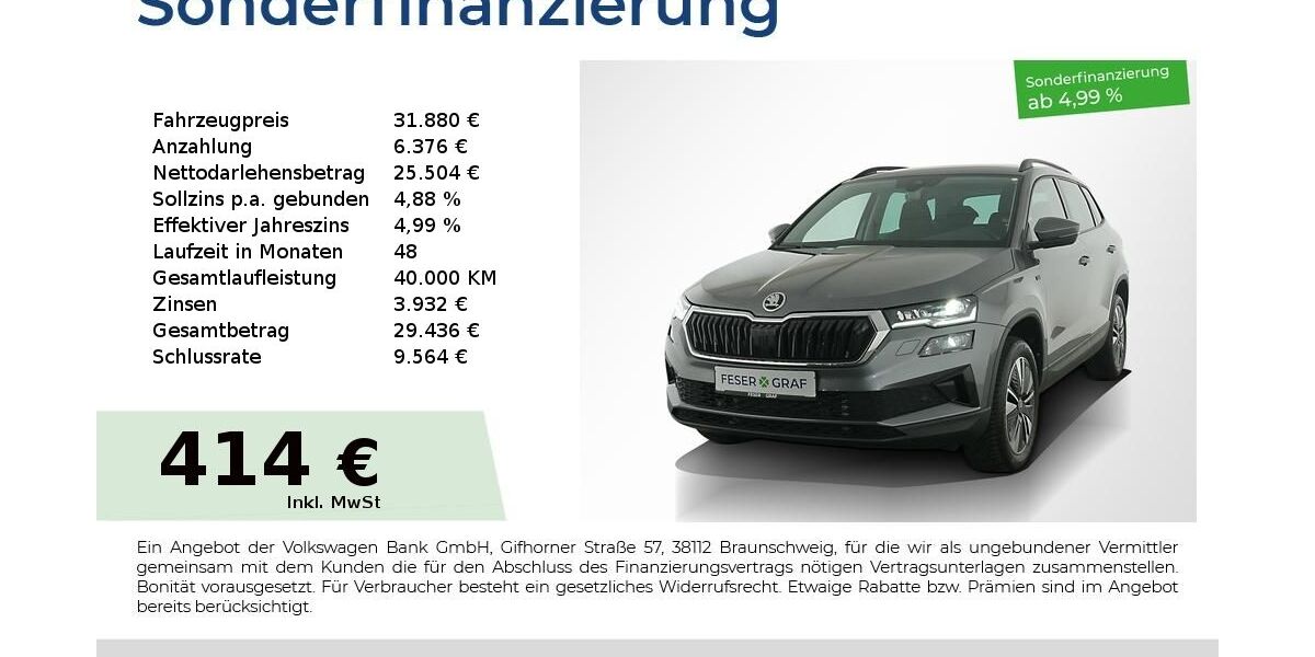 Skoda Karoq 27.450 km 31.880 &euro; Nürnberg 90441