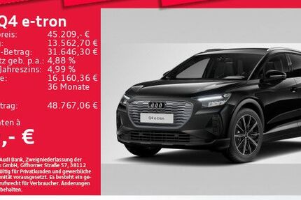Audi Q4 e-tron 7.771 km 45.209 &euro; Eching 85386
