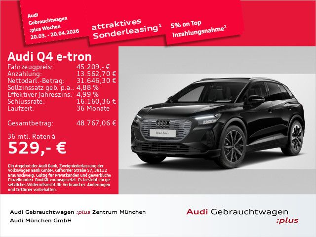 Audi Q4 e-tron 7.771 km 45.209 &euro; Eching 85386