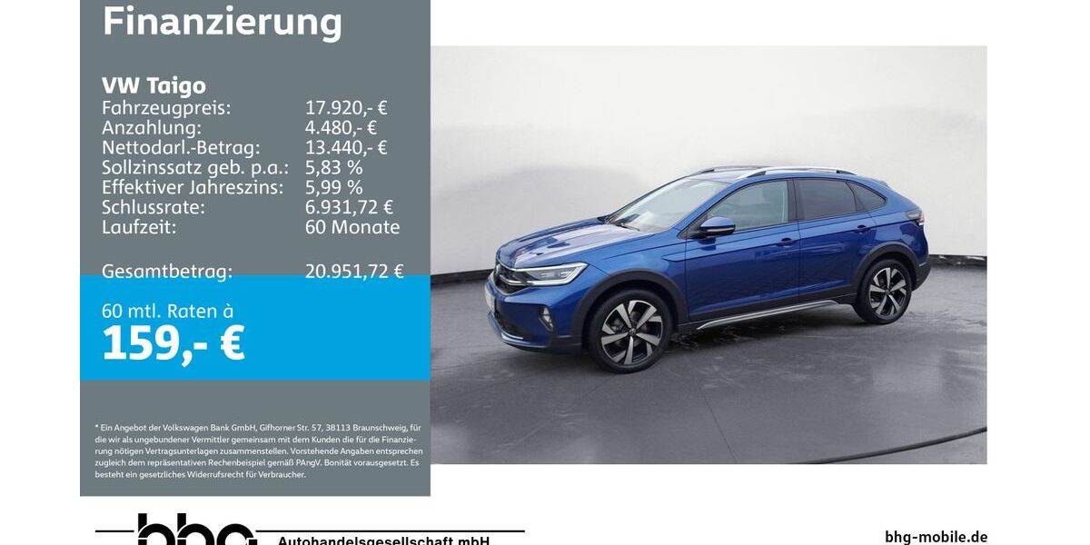 VW Taigo 51.047 km 17.920 &euro; Ettlingen 76275