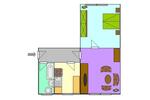 Etagenwohnung Zittau - 2 Zimmer, 51 m&sup2;, 341&euro; | Angebot:25900048