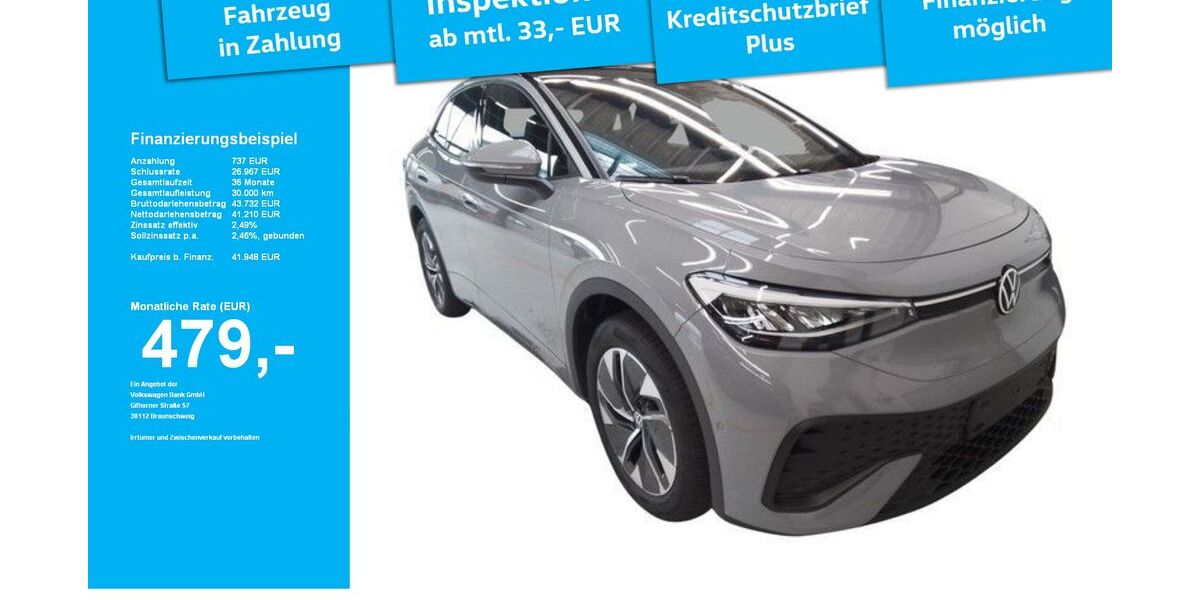 VW ID.5 8.250 km 41.790 &euro; Kempten 87437