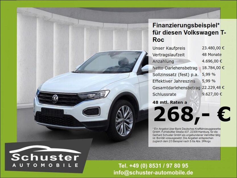 VW T-Roc 32.957 km 23.480 € Ruhstorf 94099