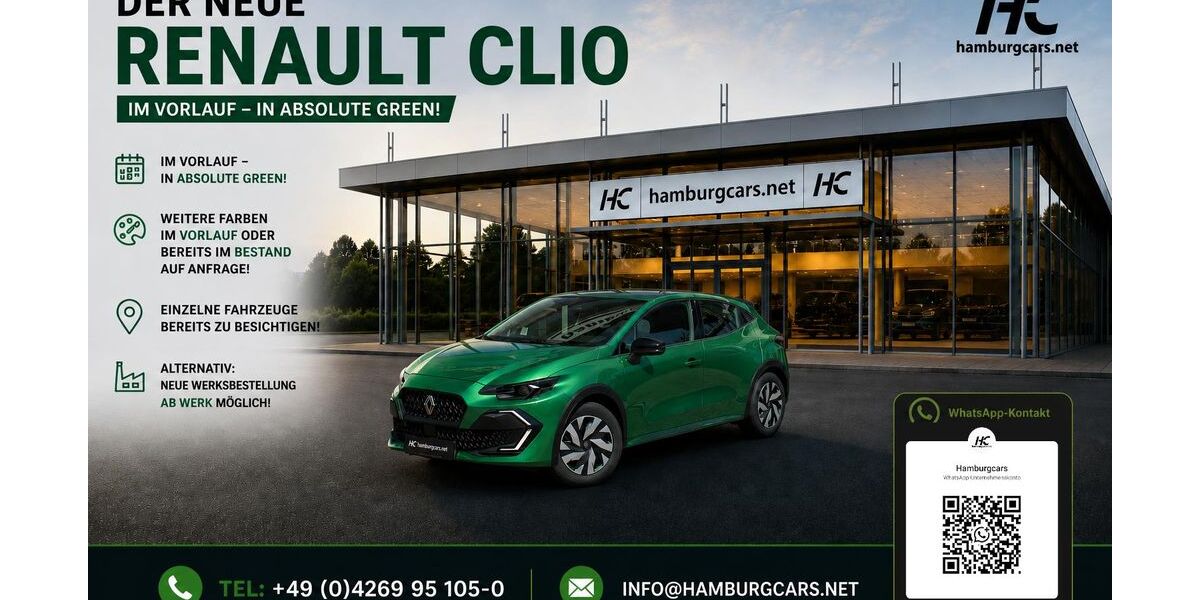 Renault Clio 2.900 km 20.380 &euro; Kirchwalsede 27386