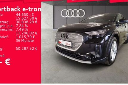 Audi Q4 e-tron 7.561 km 44.650 &euro; Frankfurt am Main 60314