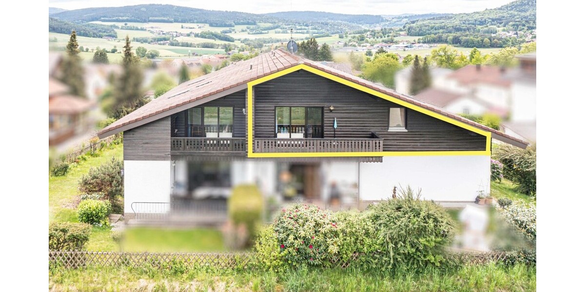 Gepflegtes Dachgeschoss mit Blick ins Grüne und Wohlfühlambiente - Dachgeschoßwohnung Neukirchen beim Heiligen Blut | Angebot:26770275