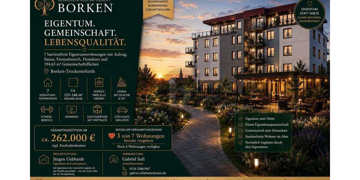 Etagenwohnung Borken - 30 Zimmer, 62.000&euro; | Angebot:27319066