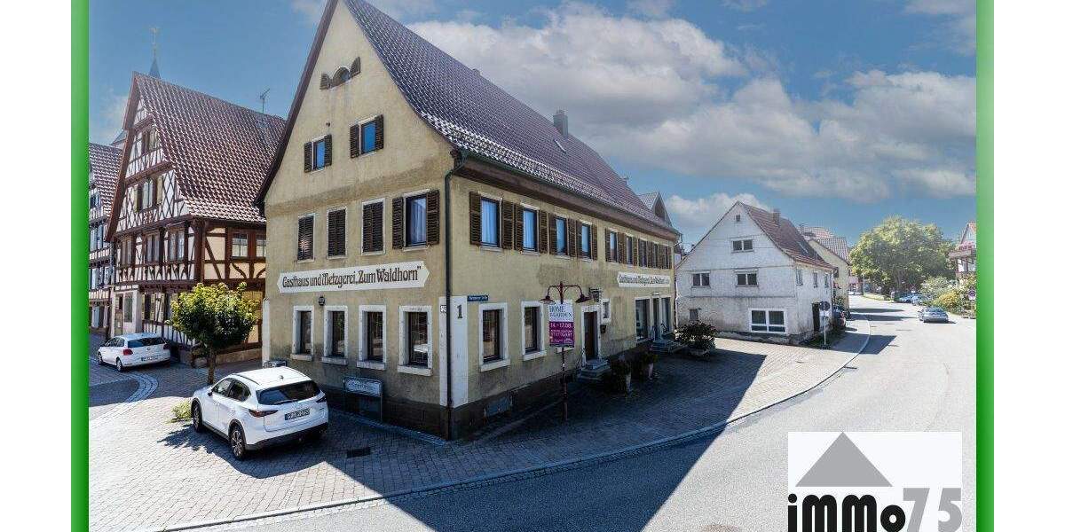 Gewerbeobjekt Wiernsheim - 2 Zimmer, 849.000&euro; | Angebot:25773441