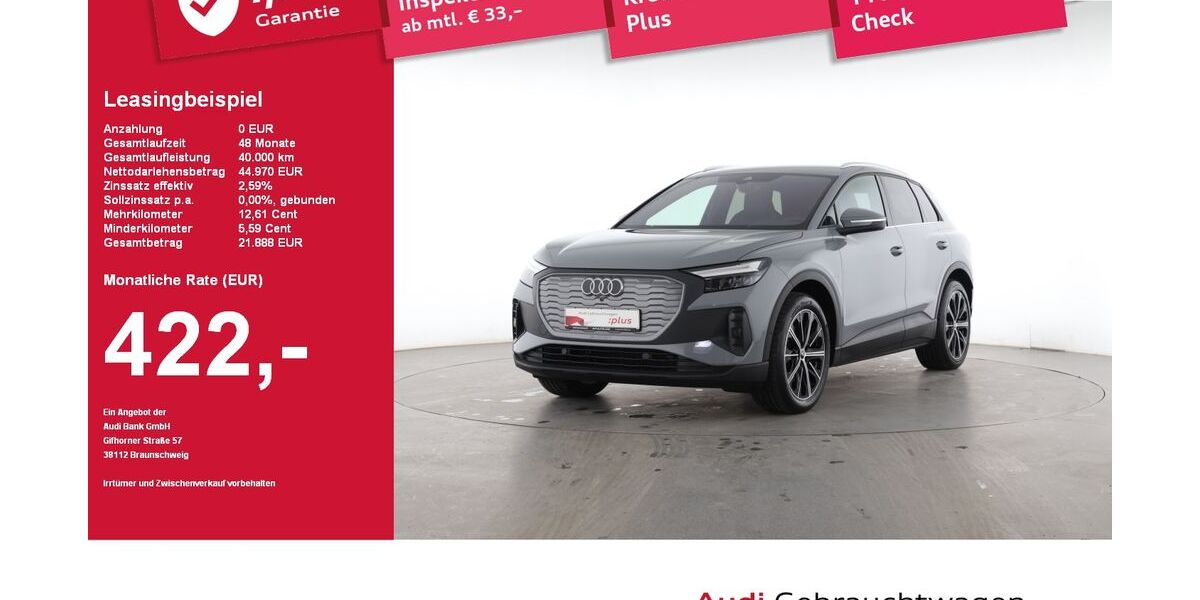 Audi Q4 e-tron 5.994 km 41.990 &euro; Plattling 94447