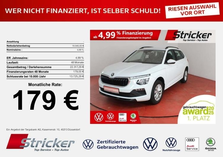 Skoda Kamiq 18.270 km 17.479 &euro; Horn-Bad Meinberg 32805