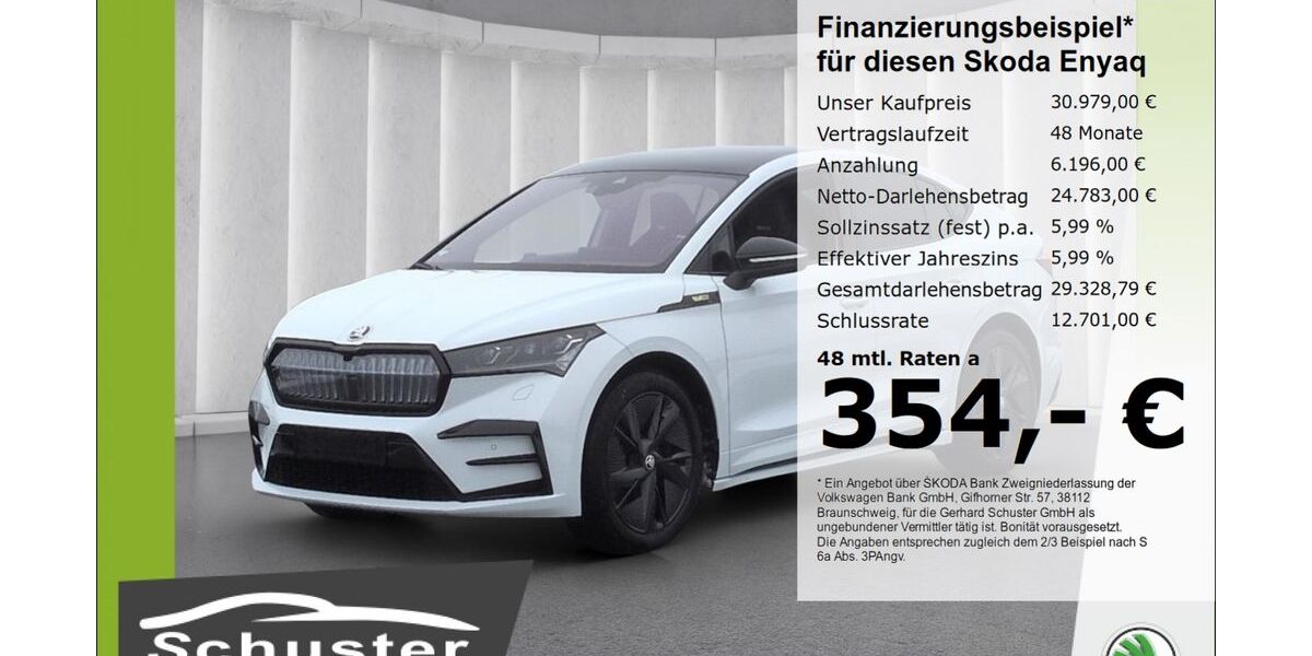 Skoda Enyaq 135.503 km 30.979 &euro; Ruhstorf 94099