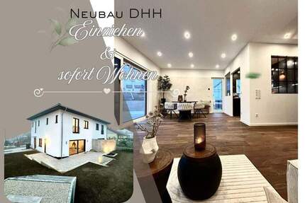 * Viel Wohnqualität - * Null Baustelle : Bezugsfertige & hochwertige Neubau DHH zum Erstbezug 4 zimmer