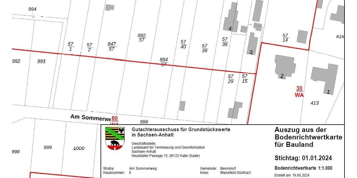 Grundstück Benndorf - 78.000&euro; | Angebot:25701011