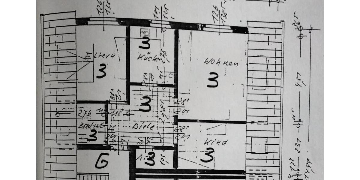 Dachgeschoßwohnung Ehra-Lessien Lessien - 3 Zimmer, 69 m&sup2;, 160.000&euro; | Angebot:26478254