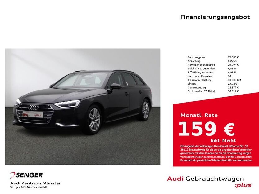 Audi A4 99.700 km 25.980 € Münster 48153